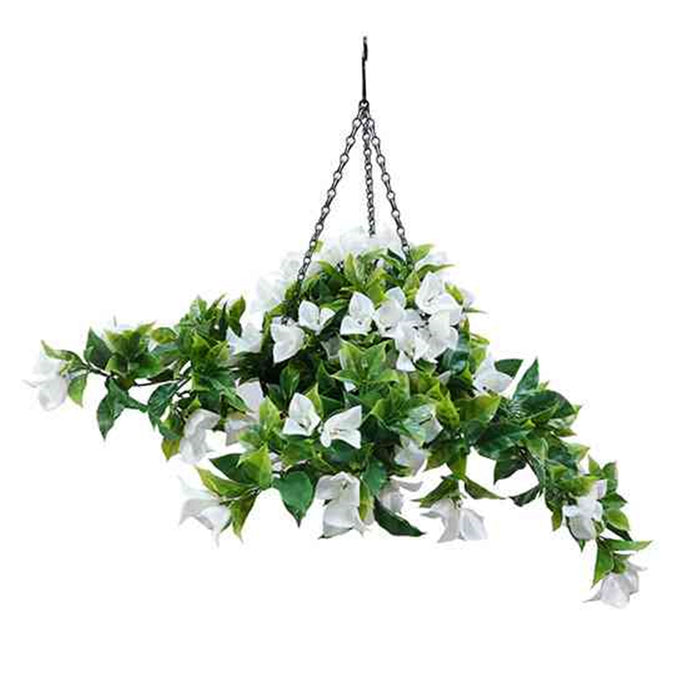 PLANTA ARTIFICIAL COLGANTE EN MACETERO VERANERA