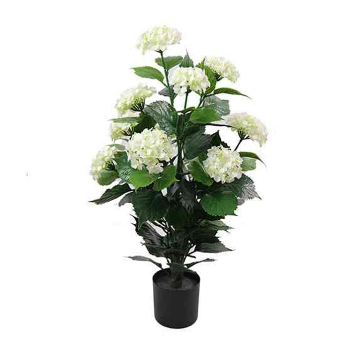 ARBOL ARTIFICIAL EN MACETERO HORTENSIAS