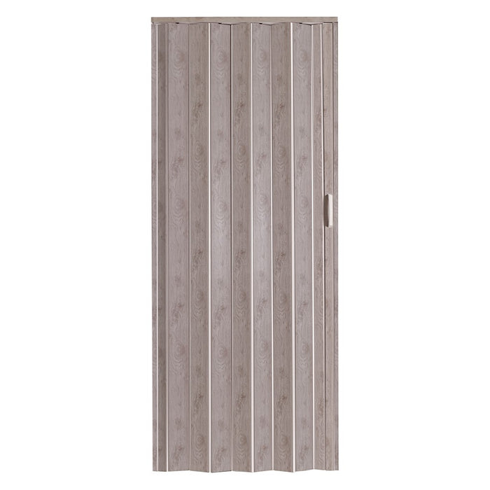 PUERTA PLEGABLE DE PVC ROBLE GRIS 82 CM