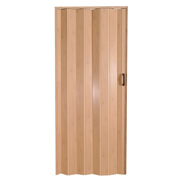 PUERTA PLEGABLE DE PVC ROBLE NATURAL 82 CM