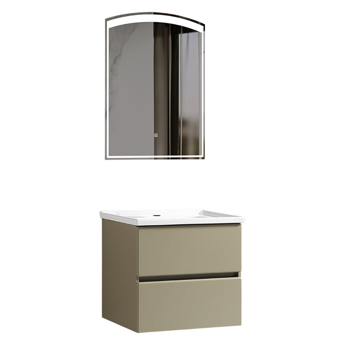 MUEBLE DE BAÑO CON ESPEJO LED 60 CM