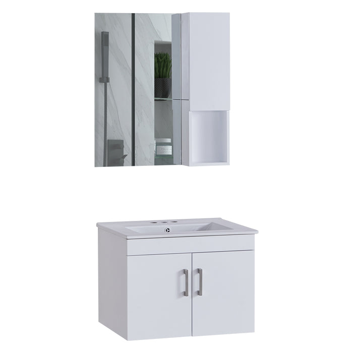 MUEBLE DE BAÑO CON ESPEJO LED 60 CM