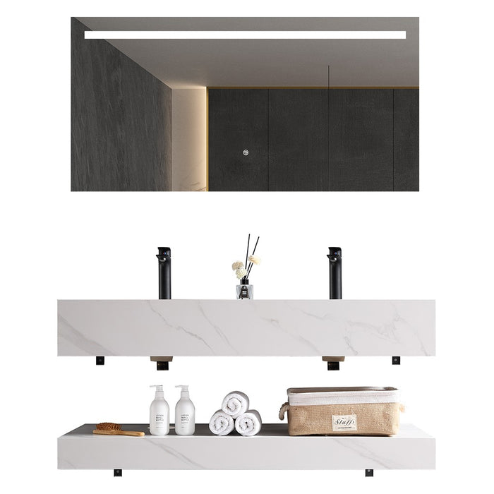 MUEBLE DE BAÑO CON ESPEJO LED 120 CM