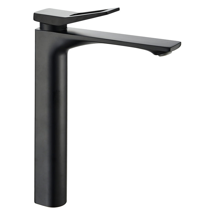GRIFO LAVAMANOS ALTO MONOMANDO NEGRO