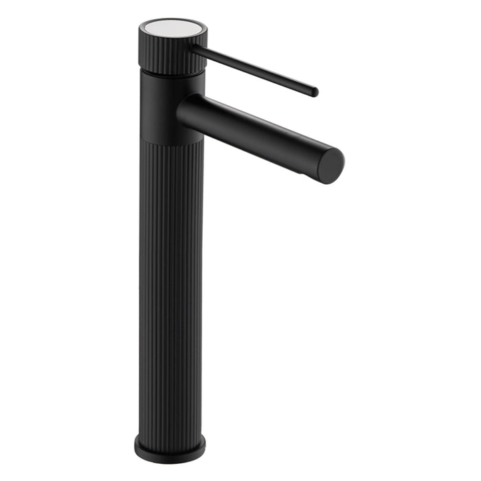 GRIFO LAVAMANOS ALTO MONOMANDO NEGRO
