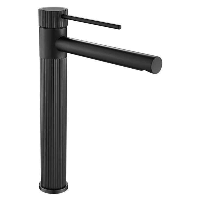 GRIFO LAVAMANOS ALTO MONOMANDO GRIS GUN