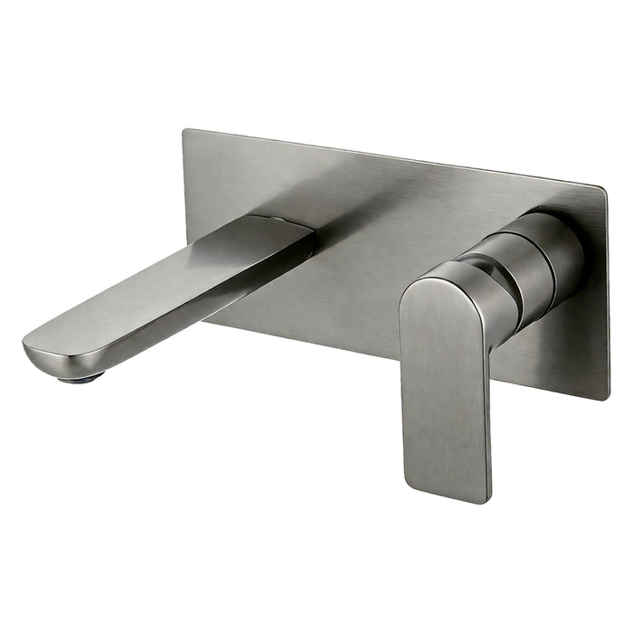 GRIFO PARA PARED GRIS PLOMO