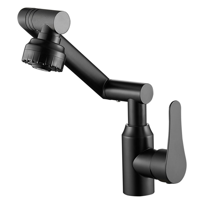 GRIFO LAVAMANOS NEGRO MATE