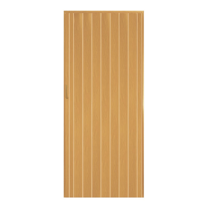 PUERTA PLEGABLE DE PVC ROBLE CLARO 105 CM