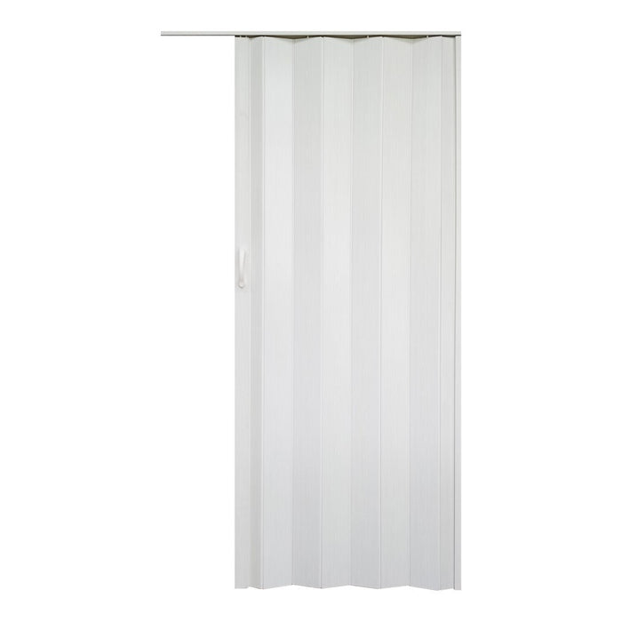 PUERTA PLEGABLE DE PVC BLANCO 82 CM