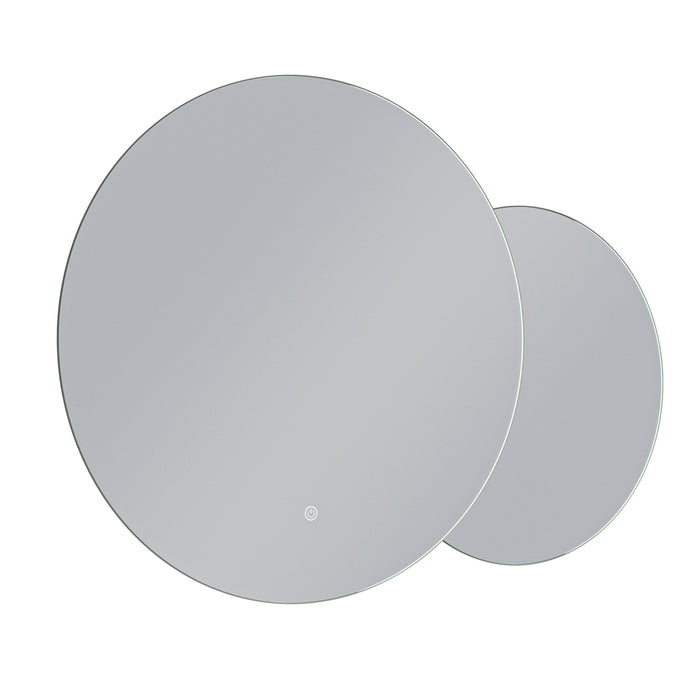 ESPEJO LED REDONDO 80 CM Y 60 CM LUZ 3 TONOS SET DE 2