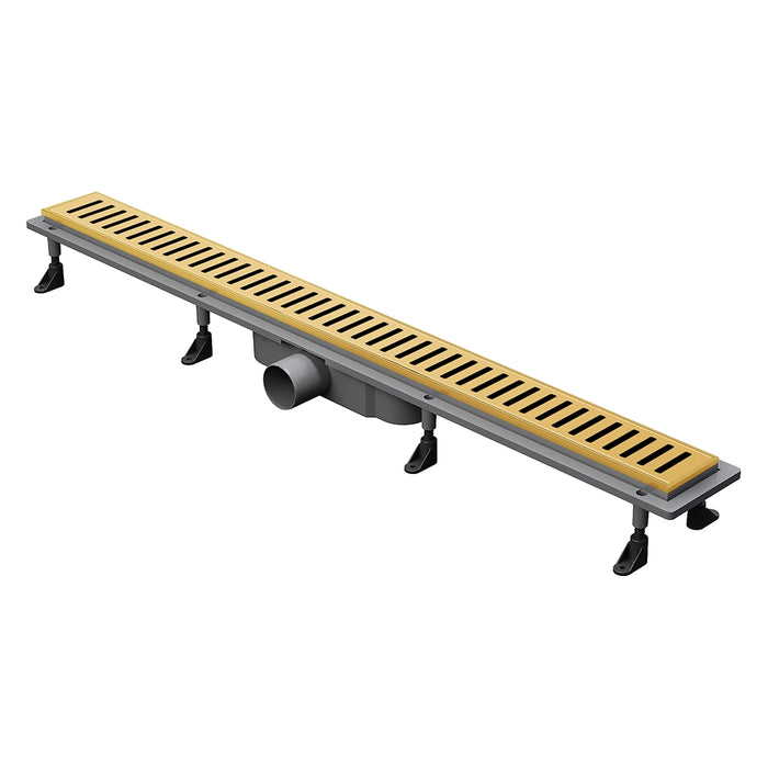 DESAGÜE LINEAL DORADO 80 CM