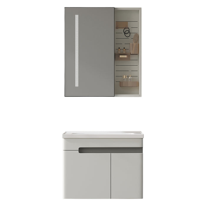 MUEBLE DE BAÑO CON ESPEJO LED 60 CM