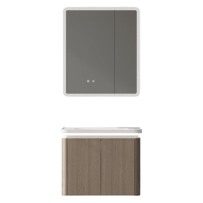 MUEBLE DE BAÑO CON ESPEJO LED 60 CM