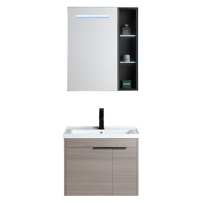 MUEBLE DE BAÑO CON ESPEJO GABINETE 60 CM