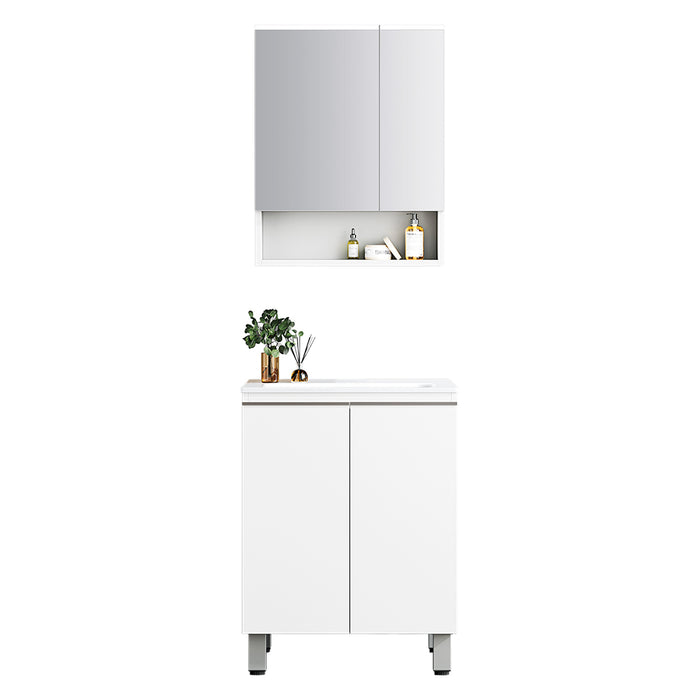 MUEBLE DE BAÑO CON ESPEJO LED 60 CM