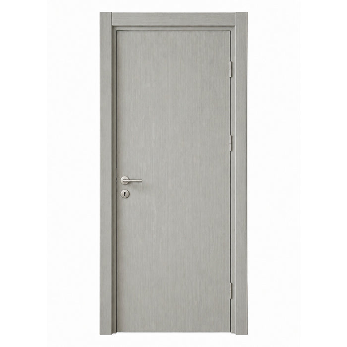 PUERTA PARA INTERIOR WPC GRIS CLARO 91 CM