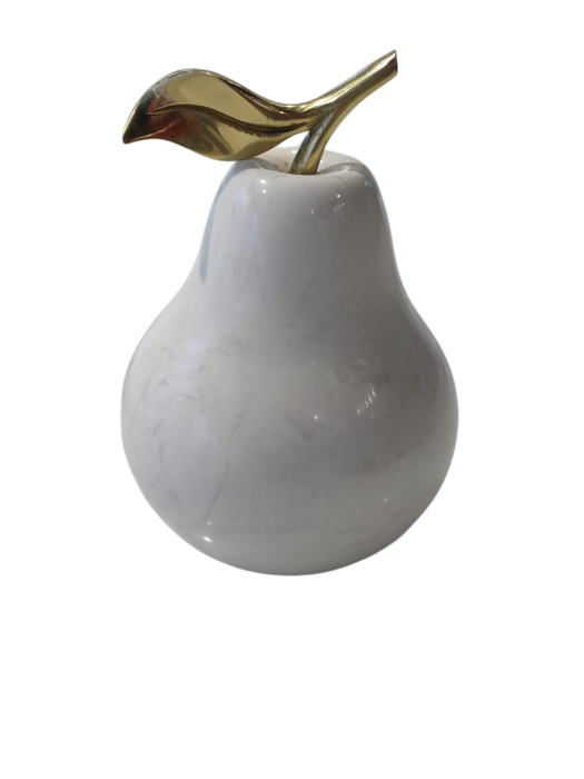 ESCULTURA DE MARMOL PEAR LARGE