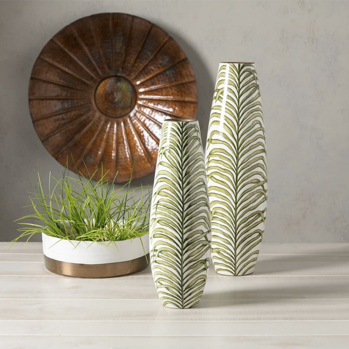 JARRON PALM PAINTED PEQUEÑO