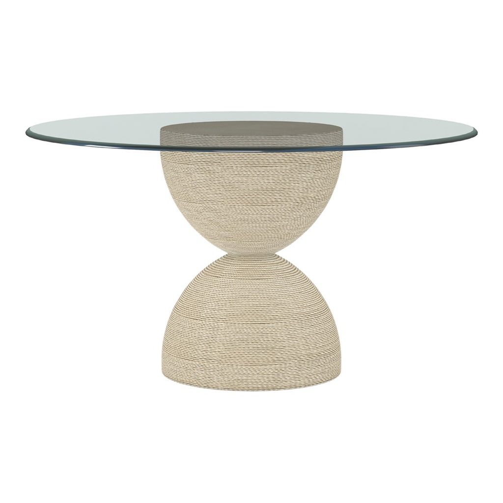 ▷ Comprar Mesa de comedor redonda tapa cristal ROMA