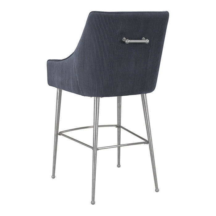 SILLA DE BAR BEATRIX GRIS