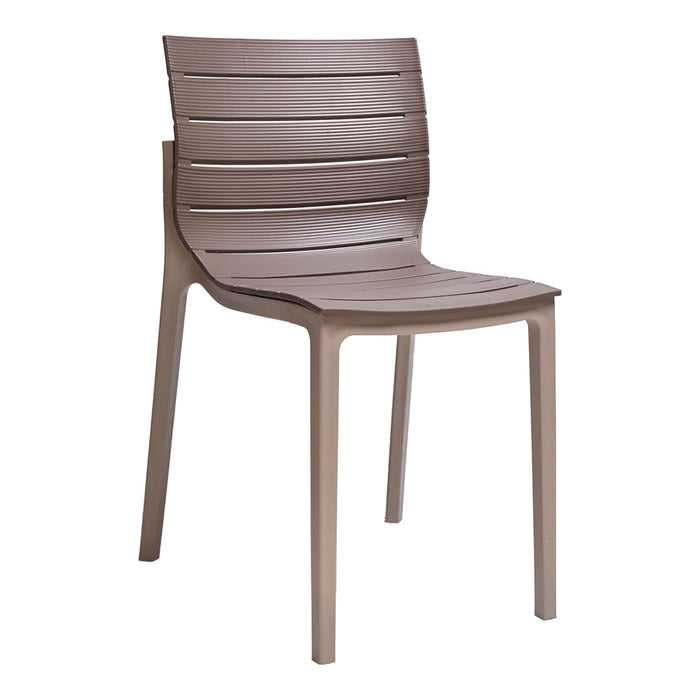 SILLA PLASTICA ESTATE BEIGE