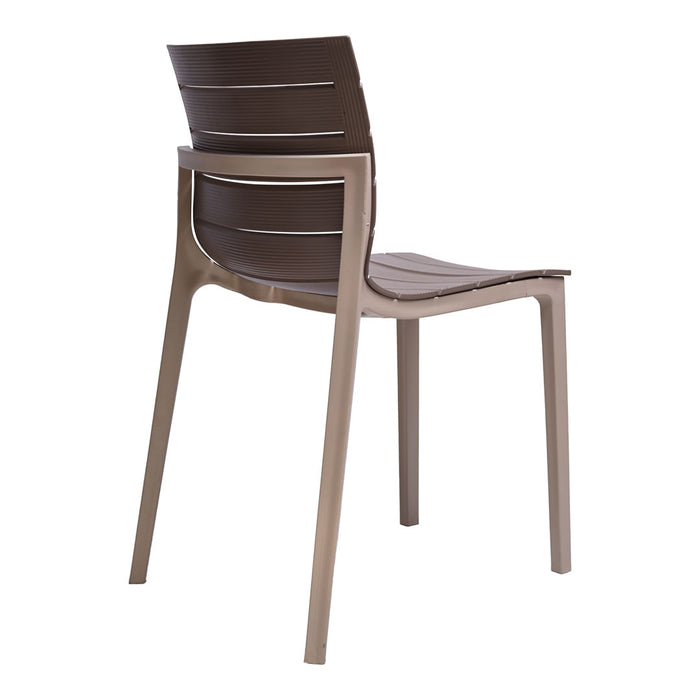 SILLA PLASTICA ESTATE BEIGE