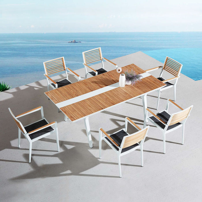 SET  COMEDOR EXTERIOR (7 PZAS) CHAMPION