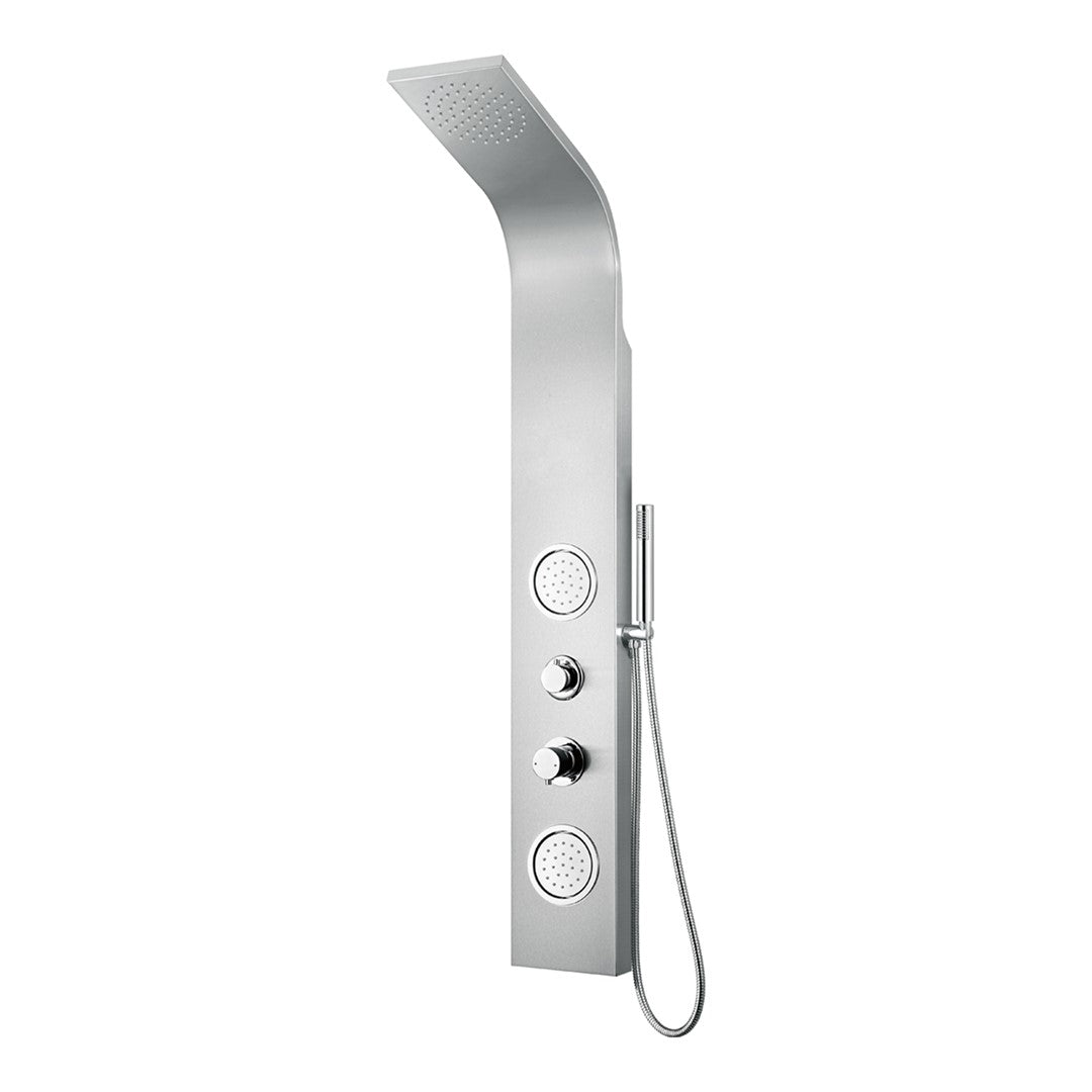 PANEL DE DUCHA ACERO INOXIDABLE CROMO — IDCO
